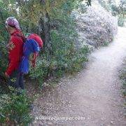 Desvío pista - Vía Balbino López Méndez - La Paparra - Sector Plantació (Montserrat, Barcelona)- RocJumper