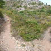 Bifurcación - Vía Ferrata Vall d'Uixó Mondragó