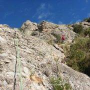 Vía Joc de Nens Grau Montserrat Largo 1