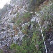 Cable de vida - Vía Ferrata Vall d'Uixó Mondragó