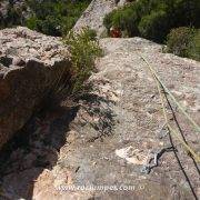 Vía Joc de Nens Grau Montserrat Largo 4