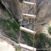 Vía Ferrata Roca Figueral Puente Pasarela