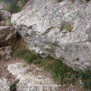 Vía Ferrata Roca del Molí - Descenso con cable de vida