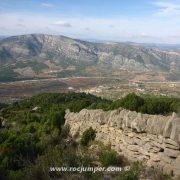 Vía Ferrata Roca Figueral Descenso muro bajo