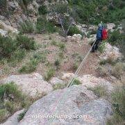 Descenso Rápel 2 - Vía de les Cabres Codolosa Montserrat