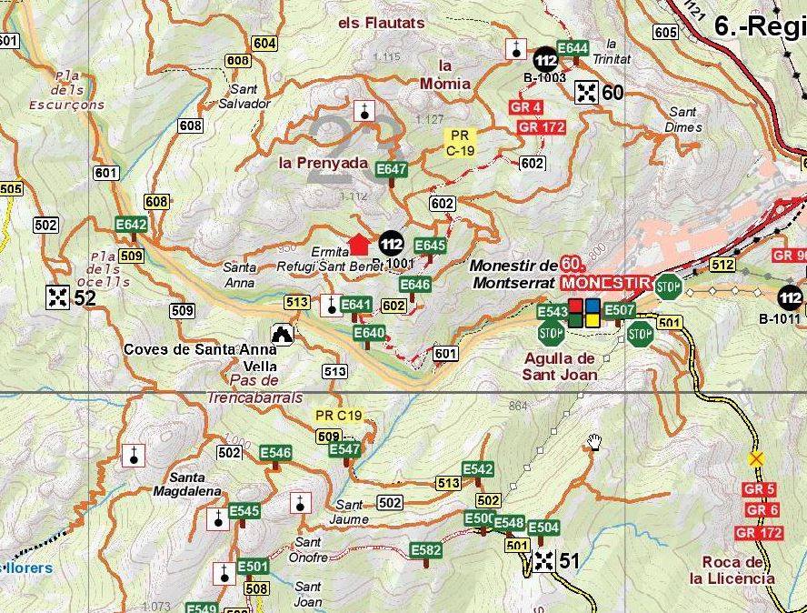 Mapa Topo Montserrat Emergencias para GPS · Oruxmaps / TwoNav / Compegps / Garmin
