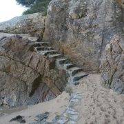 Escaleras Camino de Ronda de Tamariu