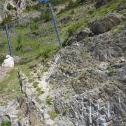 Escaleras - Vía Ferrata Roc del Gos