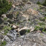 Acceso equipado - Vía Ferrata Roc del Gos