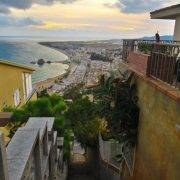 Escaleras hacia Blanes