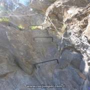 Desplome 2 - Vía Ferrata Roc del Gos