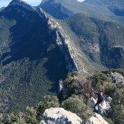 Vista desde Cresta del Gall a Cresta de Ferran