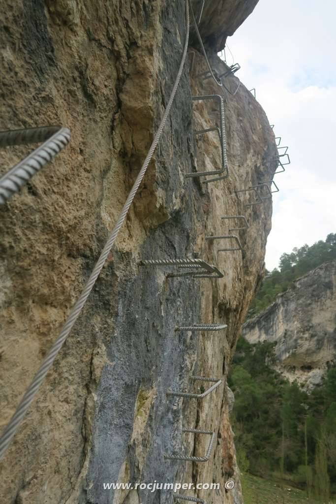 Vía Ferrata Piedra del Castillo o El Castillo K2 (Fuertescusa, Cuenca)