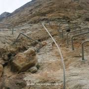 Paso de la Voladora - Vía Ferrata Piedra del Castillo o El Castillo de Fuertescusa