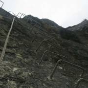 Tramo Vertical 2 - Vía Ferrata Piedra del Castillo o El Castillo de Fuertescusa