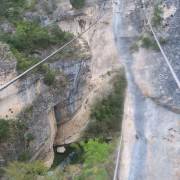 Puente Tibetano Vía Ferrata Estrecho de Priego