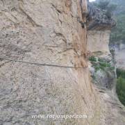 Faja Flanqueo Vía Ferrata Las Buitreras