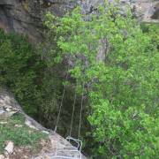 Puente Tibetano 1 Vía Ferrata Las Buitreras