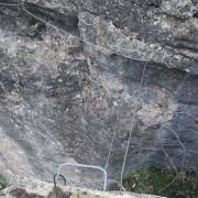 Puente nepalí Vía Ferrata Las Buitreras