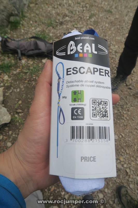 Beal Escaper - Sistema de Rápel simple recuperable - Primeras Impresiones