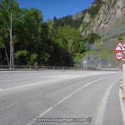 Acera para llegar a Vía Ferrata Racons desde Canillo