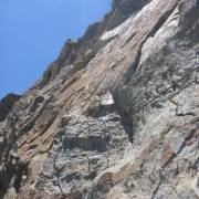 Desplome - Vía Ferrata Roc del Quer o Directíssima