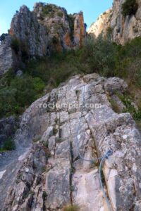 Rampa - Vía Ferrata Santo Cristo de Olvena - RocJumper