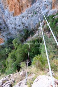Puente Mono - Vía Ferrata Santo Cristo de Olvena - RocJumper