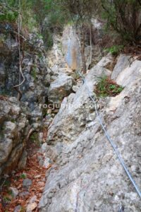 Transición - Vía Ferrata Santo Cristo de Olvena - RocJumper