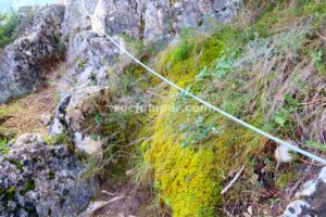 Flanqueo - Vía Ferrata Santo Cristo de Olvena - RocJumper