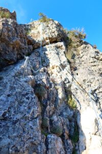 Cable y Cadena - Vía Ferrata Santo Cristo de Olvena - RocJumper