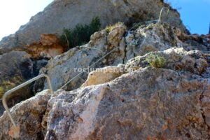 Grapas - Vía Ferrata Santo Cristo de Olvena - RocJumper