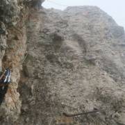 Paso Vertical - Vía ferrata Castellot de Baells