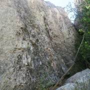 Flanqueo - Vía Ferrata Santo Cristo de Olvena