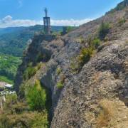 Llegando a la cima - Vía Ferrata Peña del Morral - Graus