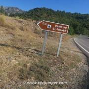 Acceso Vía Ferrata del Puente