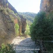 Puente 1 - vía ferrata Peñas Juntas