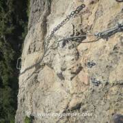 Final - vía ferrata Peñas Juntas