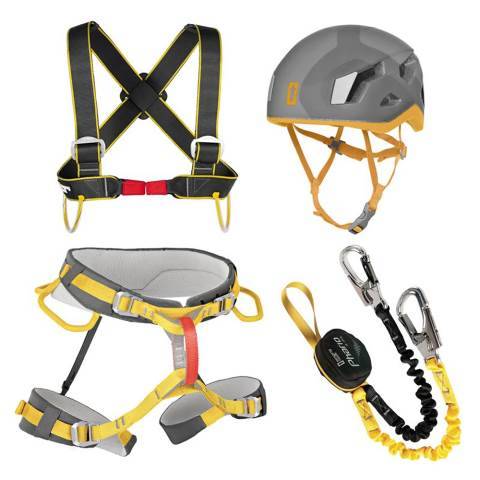 Set disipador vía ferrata Climbing Technology Top Shell Compact