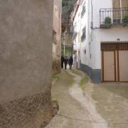 Aproximación callejuelas - Vía Ferrata Libros Peña Grajera