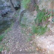 Dentro del barranco - Vía Ferrata Barranco de Valdoria