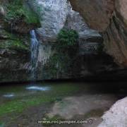 Cascada y marmita - Vía Ferrata Barranco de Valdoria