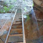 Escalera - Vía Ferrata Barranco de Valdoria