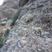 Flanqueo - Vía Ferrata Barranco de Valdoria