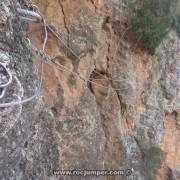 Puente Tibetano - Vía Ferrata Libros Peña Grajera