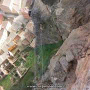 Puente tibetano - Vía Ferrata Libros Peña Grajera