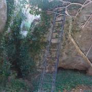 Escalera Cueva del Huerto - Vía Ferrata Barranco de Valdoria