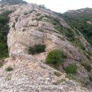 Lomo hacia ermita de Sant Miquel de Monclar