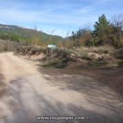 Pista acceso - Vía Ferrata La Mulatica - Andilla