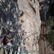 Largo 1 - Vía Quercus - Serra de Queralt 